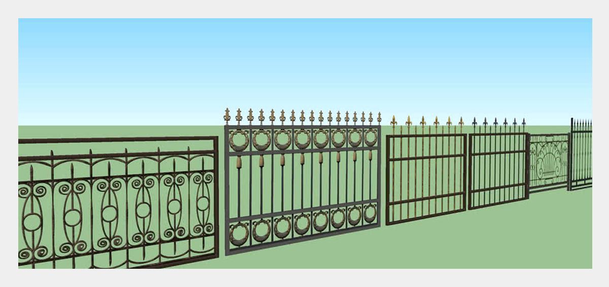 wrought iron fence panel hebei sinostar 3
